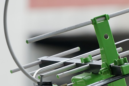 The televisions antennasの写真素材