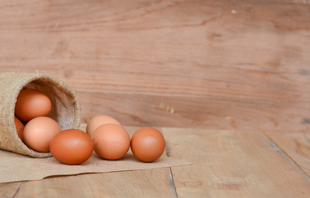 chicken eggsの写真素材
