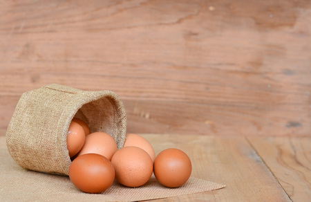chicken eggsの写真素材