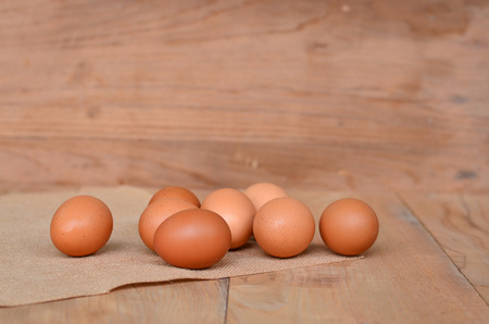 chicken eggsの写真素材