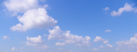 Blue sky for background
