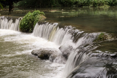 Chet Sao Noi Waterfall. Chet Sao Noi waterfall is famous waterfall in Saraburi, Thailand