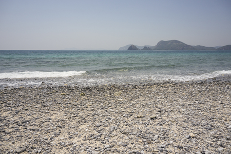 Beach landscape view for background.の写真素材
