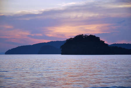 In the midst of nature and river, whether it be the sunrise in the morning or the light of the sunset in the evening, it is always beautiful.の写真素材