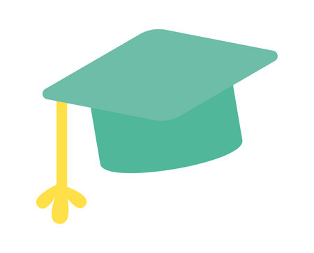 Graduate hat. Education iconのイラスト素材