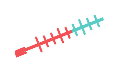 Thermometer cartoon iconのイラスト素材
