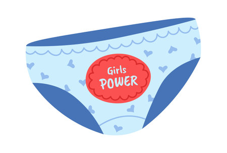 Female hygiene flat icon Menstruation shortsのイラスト素材