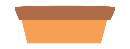 Box for things flat icon Decor interior elementのイラスト素材