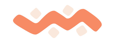 Hand drawn abstract line shapes flat iconのイラスト素材