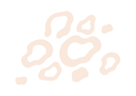 Hand drawn abstract shapes flat iconのイラスト素材