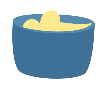 Food preparation Dough in potのイラスト素材