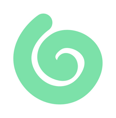 Silhouette of seashellのイラスト素材