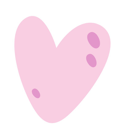 Abstract heart shape design elementのイラスト素材