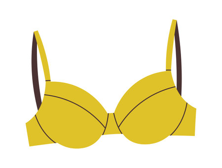 Woman bikini bra Swimwearのイラスト素材