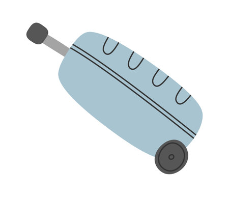 Travel Suitcase Bagのイラスト素材