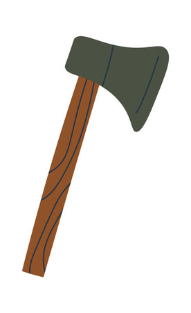 Flat Ax Toolのイラスト素材