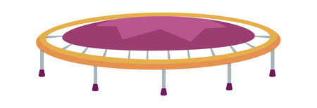 Recreational Trampoline Equipmentのイラスト素材