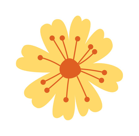 Flower Head Iconのイラスト素材