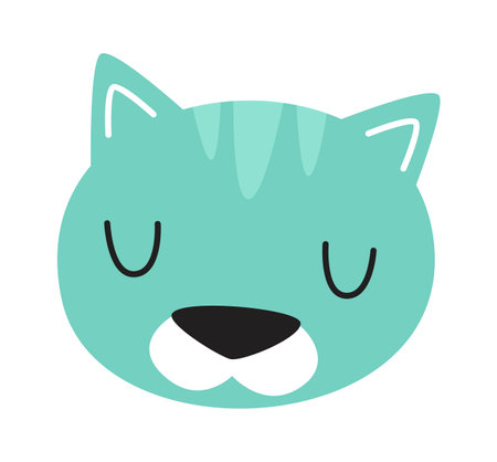 Sad Cat Faceのイラスト素材