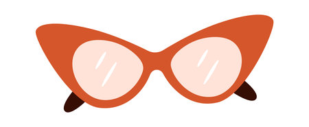 Retro Sunglasses Illustrationのイラスト素材