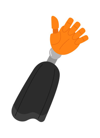Cyber Hand Prosthesisのイラスト素材