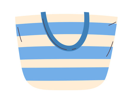 Beach Bag Illustrationのイラスト素材