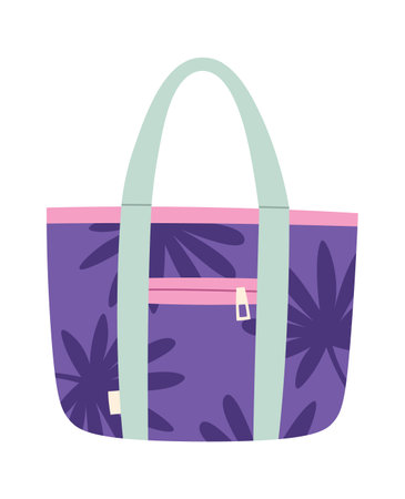 Beach Tropical Bagのイラスト素材