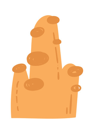 Sea Coral Plantのイラスト素材