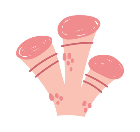 Sea Coral Plantのイラスト素材