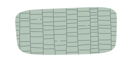 Rounded Rectangle Checkered Shapeのイラスト素材