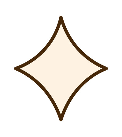 Cartoon Star Iconのイラスト素材