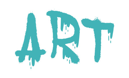 Art Lettering Street Graffitiのイラスト素材