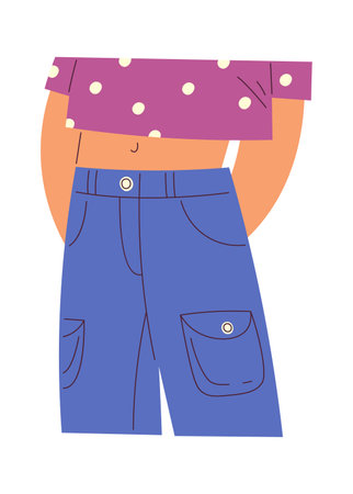 Human Torso And Legsのイラスト素材