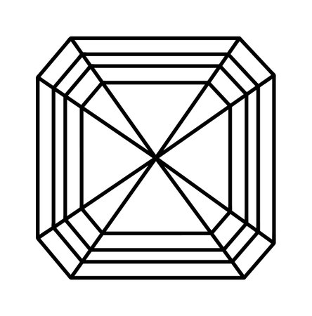Diamond Gem Linedのイラスト素材