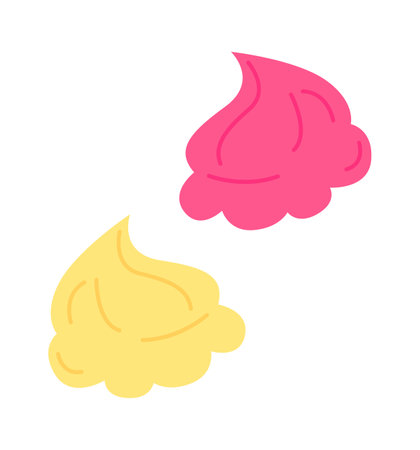 Sweet Dessert Creamのイラスト素材