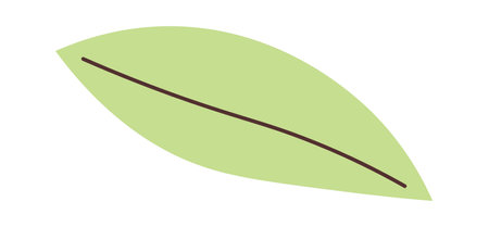 Floral Leaf Iconのイラスト素材