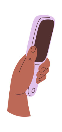 Hand With Skin Brushのイラスト素材