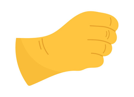 Hand In Rubber Gloveのイラスト素材