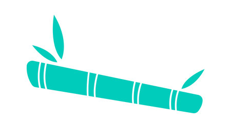 Bamboo With Leavesのイラスト素材
