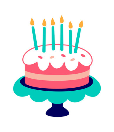 Birthday Cake With Candles
