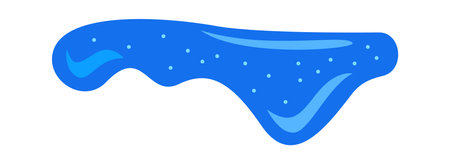 Abstract Liquid Blotのイラスト素材