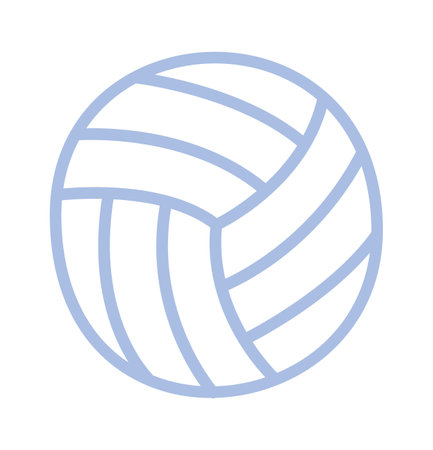 Volleyball Ball Iconのイラスト素材