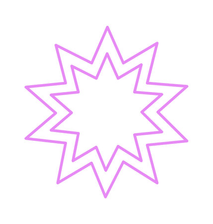 Linear Stars Elementのイラスト素材