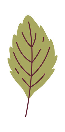 Floral Leaf Iconのイラスト素材