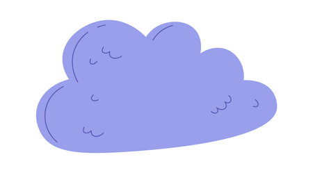 Sky Cloud Iconのイラスト素材