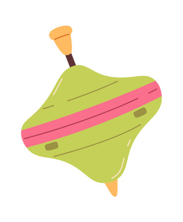 Whirligig Children Toyのイラスト素材