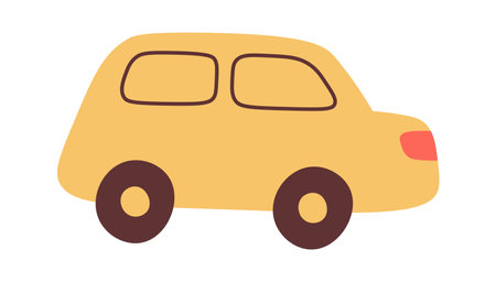 Cartoon Car Vehicleのイラスト素材