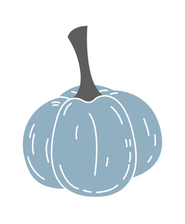 Pumpkin Vegetable Decoratedのイラスト素材