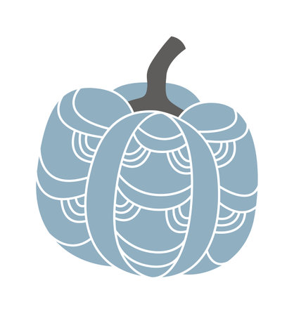 Pumpkin Vegetable Decoratedのイラスト素材