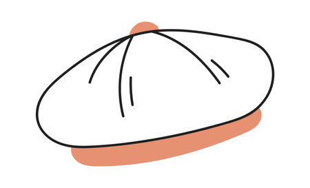 Female Cap Linearのイラスト素材